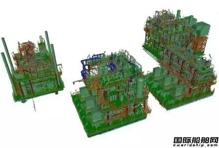 大連中遠(yuǎn)海運(yùn)重工交付FPSO P-71壓縮機(jī)模塊