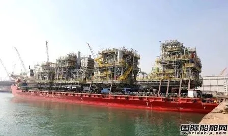 大連中遠(yuǎn)海運(yùn)重工交付FPSO P-71壓縮機(jī)模塊